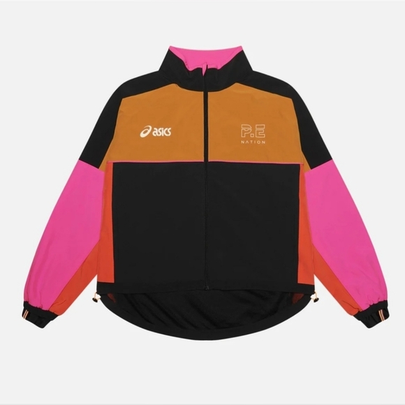 P.E NATION  Asics Sequence Color Block Jacket Size XS - Picture 2 of 9